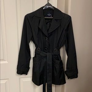 Black Rain Trench Coat